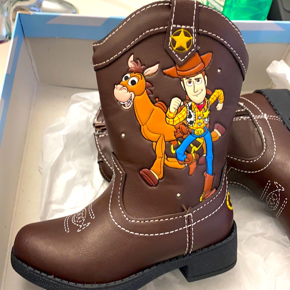 Toy story brown cowboy boots New